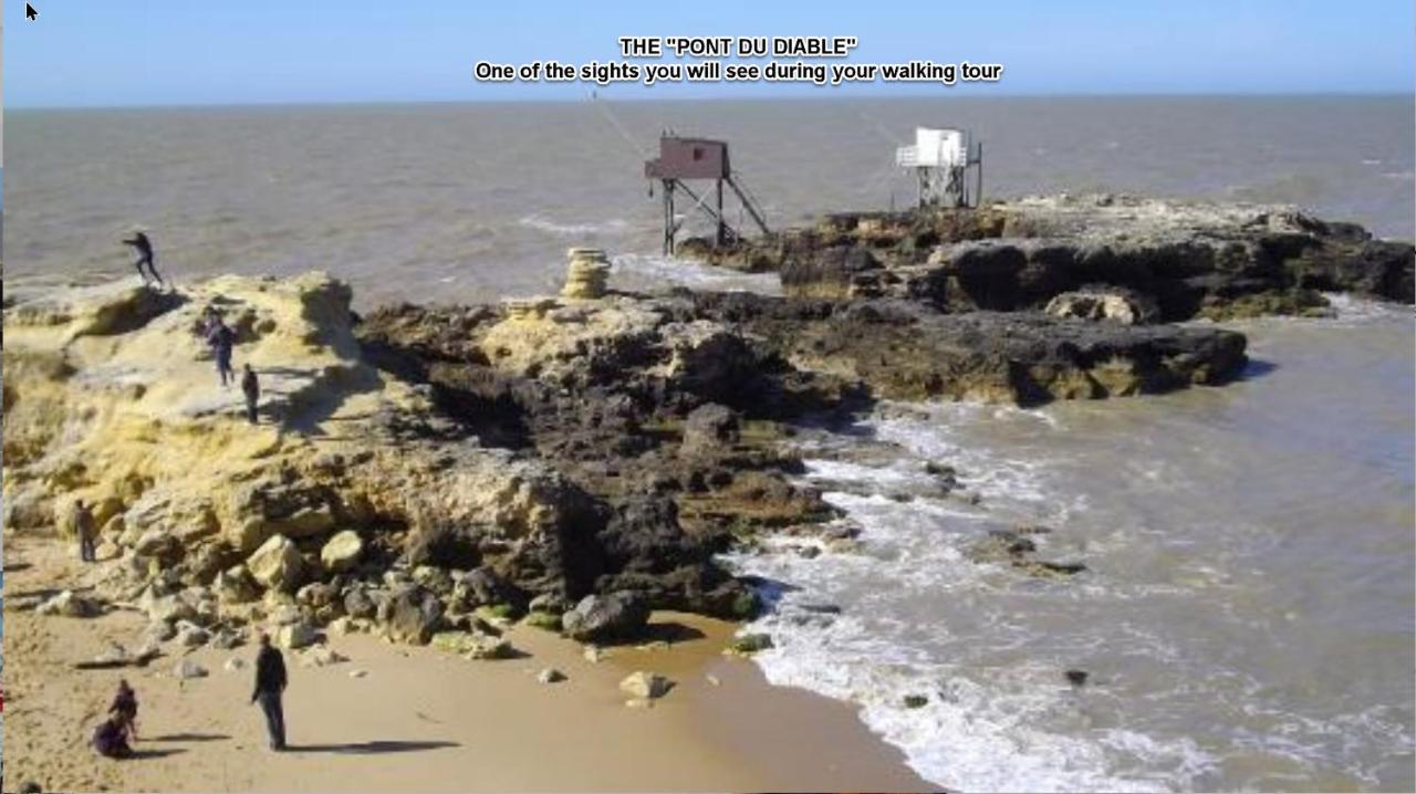 Bed and Breakfast Le Petit Manoir Vaux-sur-Mer Exterior foto