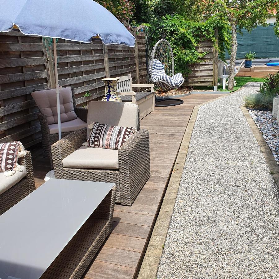 Bed and Breakfast Le Petit Manoir Vaux-sur-Mer Exterior foto
